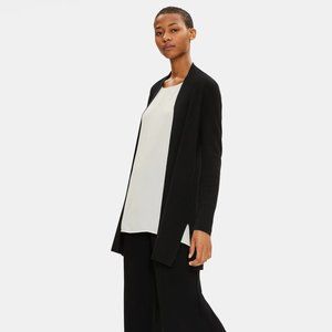 Eileen Fisher Women’s Merino Wool Open Front Cardigan XS S NEW